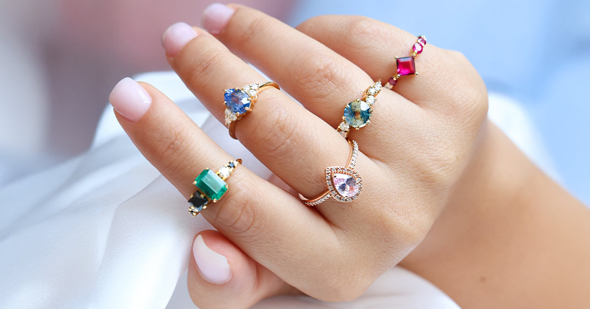Gemstone Ring Sets Collection Capucinne