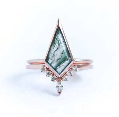 Bezel Gemstone Rings-Capucinne