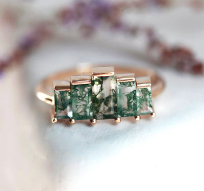 Agatha Baguette Ring | Rings | Capucinne