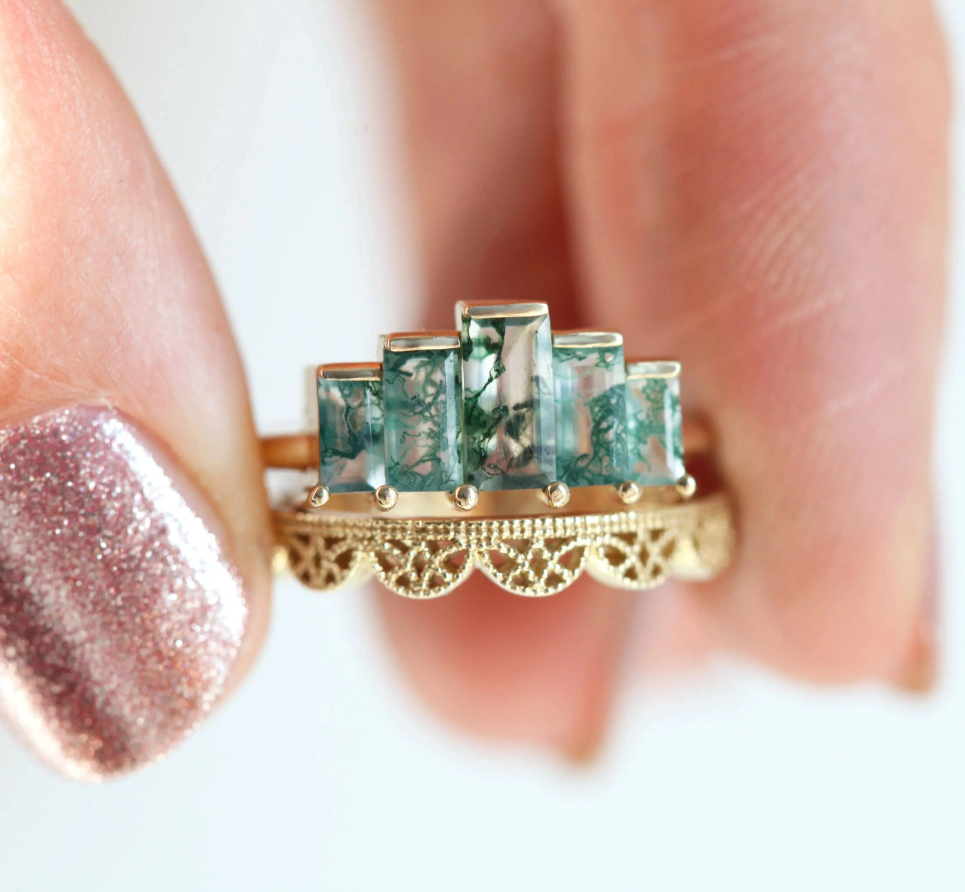 Agatha Baguette Ring | Rings | Capucinne