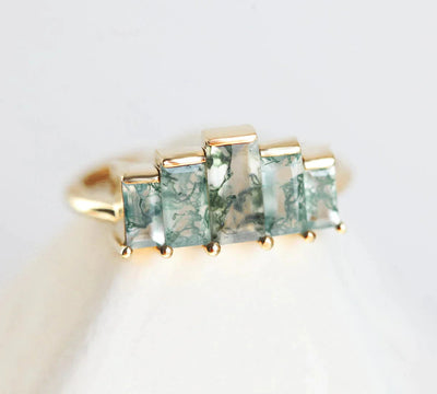 Agatha Baguette Ring | Rings | Capucinne