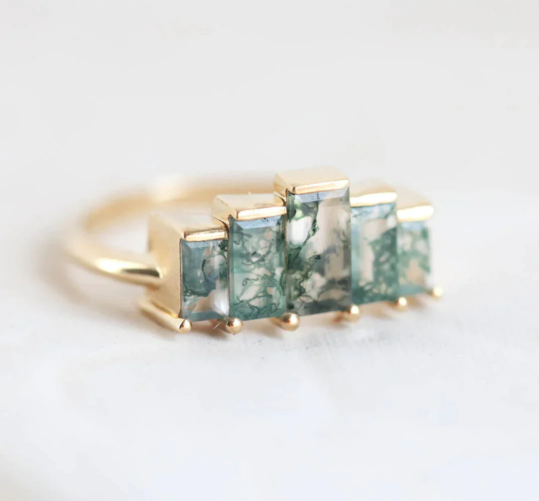 Agatha Baguette Ring | Rings | Capucinne