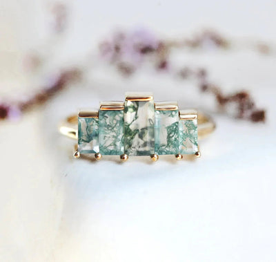 Agatha Baguette Ring | Rings | Capucinne