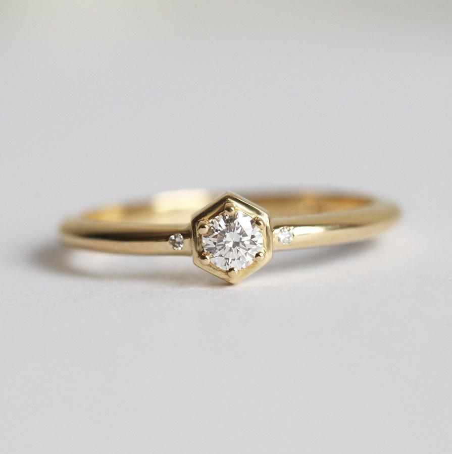 Diamond Ring, Engagement Ring-Capucinne