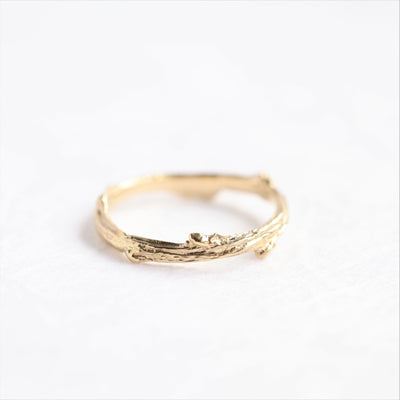Gold Branch Ring-Capucinne