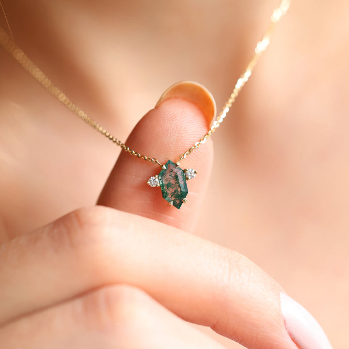 A store Unique Gem Necklace