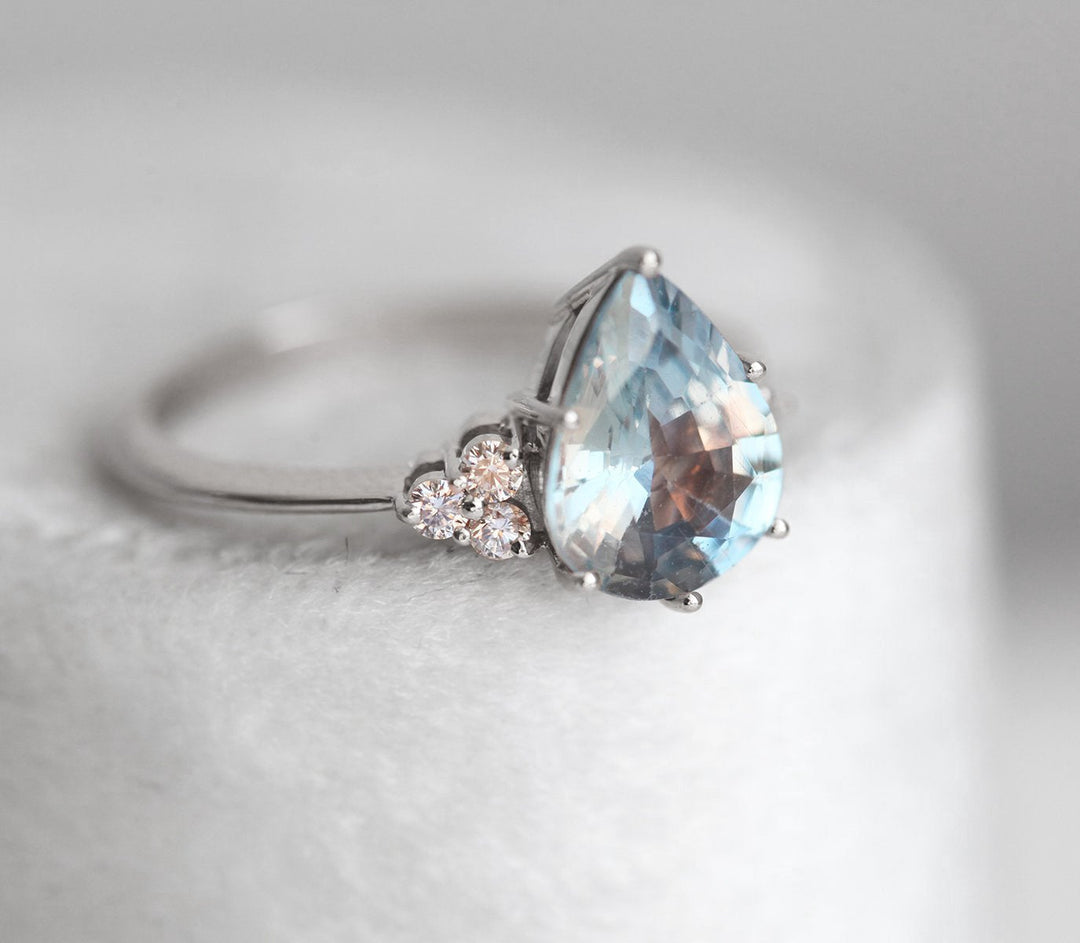 Ceylon sapphire and diamond ring online