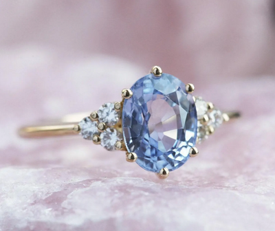 Josephine Sapphire Diamond Ring sapphire rings