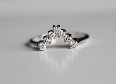 MARQUISE ENGAGEMENT RING, MARQUISE DIAMOND RING-Capucinne