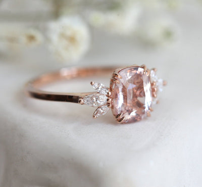 Nicola Sapphire Diamond Ring-Capucinne