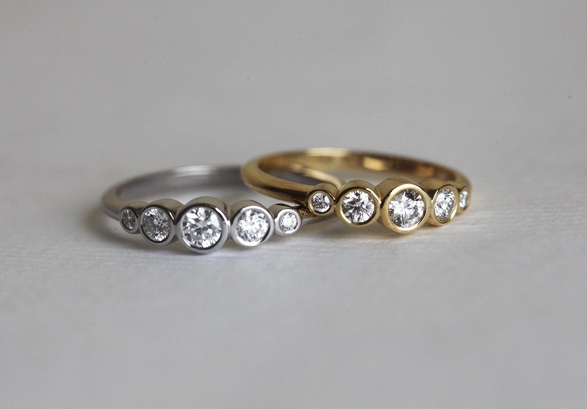 Otty Bezel Diamond Ring-Capucinne