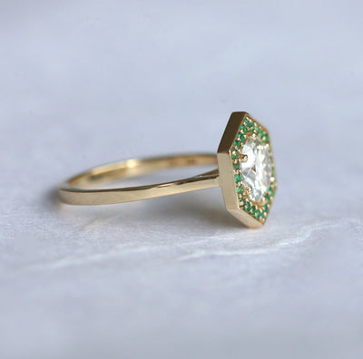 Rhea Engagement Ring-Capucinne