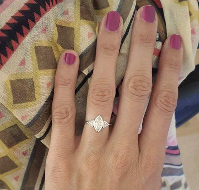 Sarita Diamond Ring-Capucinne