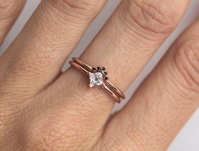 Solitaire Diamond Ring, Prong Diamond Ring-Capucinne