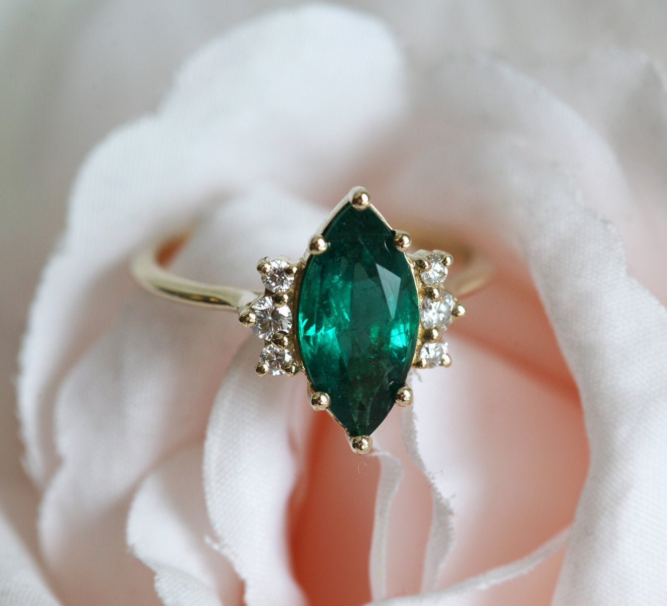 Smaragdni prstan Sophia Marquise