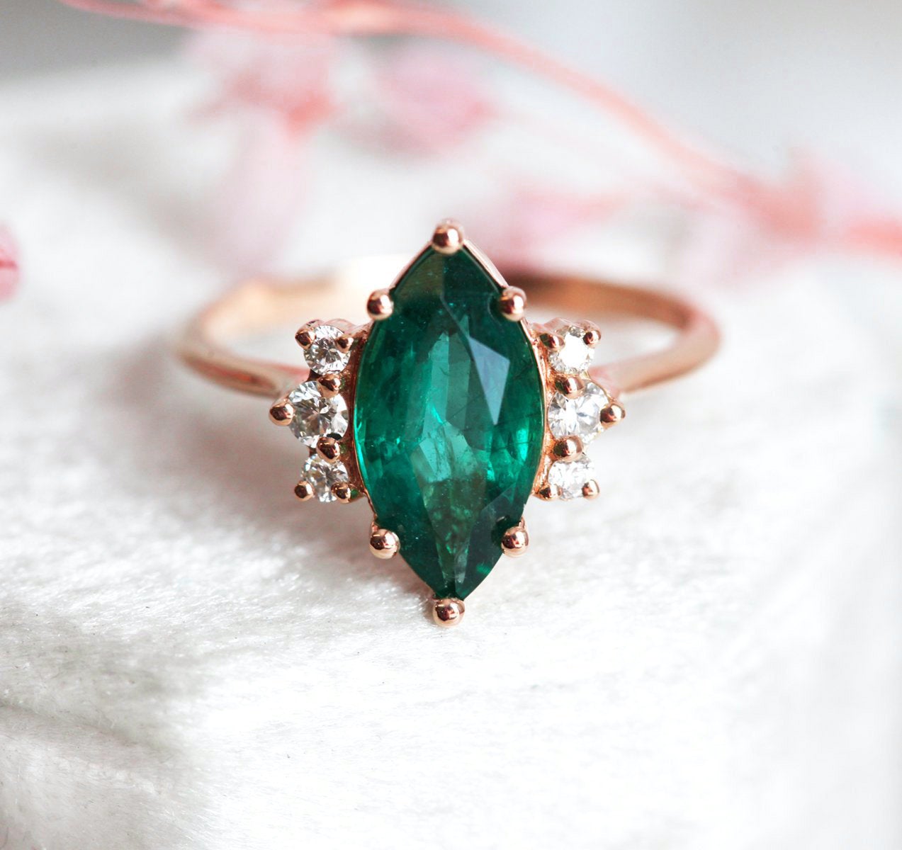 Smaragdni prstan Sophia Marquise