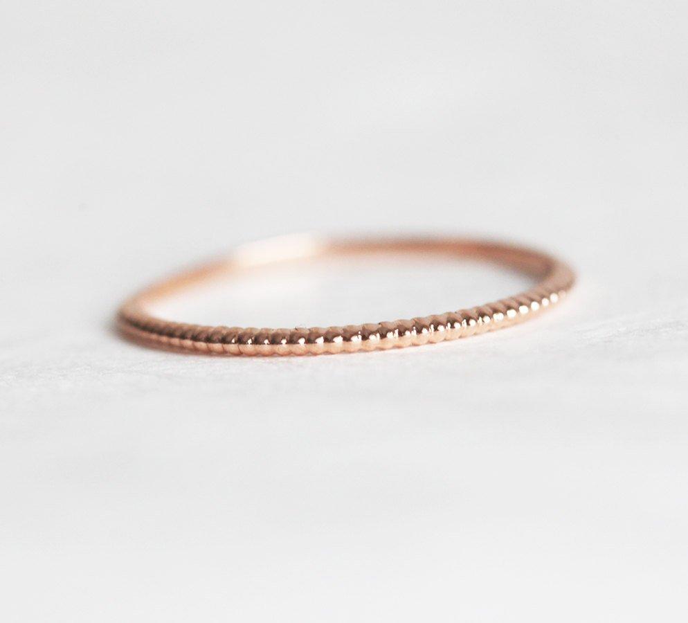 WEDDING RING, SIMPLE RING-Capucinne