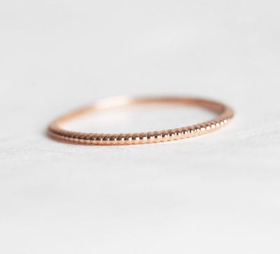 WEDDING RING, SIMPLE RING-Capucinne