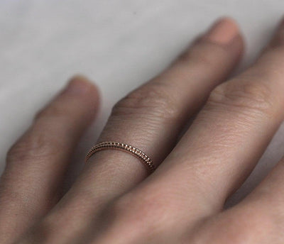 WEDDING RING, SIMPLE RING-Capucinne